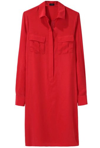 Joseph Crepe De Chine Shirtdress