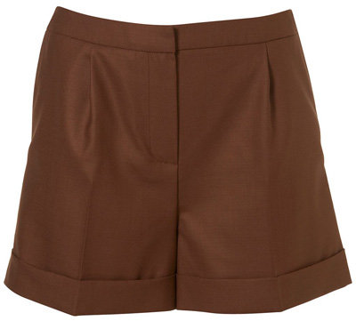 Topshop Premium Rust Shorts