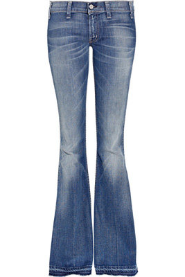 Textile Elizabeth and James Jimmy Low-Rise Flared Jeans