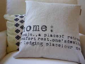 Pure Natural Oatmeal Home Pillow