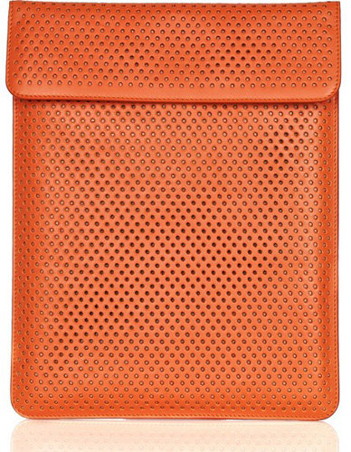 Alaia Perforated Leather IPad Case