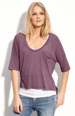 Trouve Oversize Crop Tee