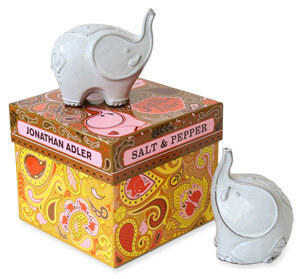 Jonathan Adler Elephant Salt and Pepper Shakers