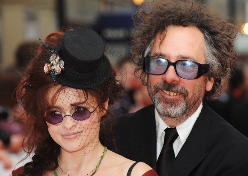 Helena Bonham Carter and Tim Burton