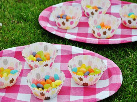 Fabric Easter Trays