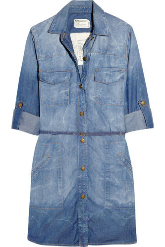 Current/Elliott the Sarah Denim Shirt Dress