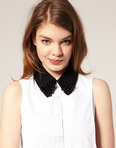 Pearl Pointed Collar - 7 Detachable Collars ... Fashion