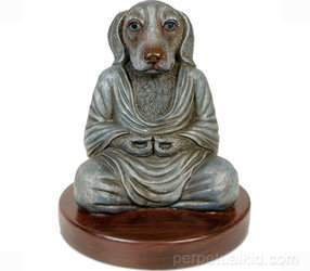 Dog Buddha Statue