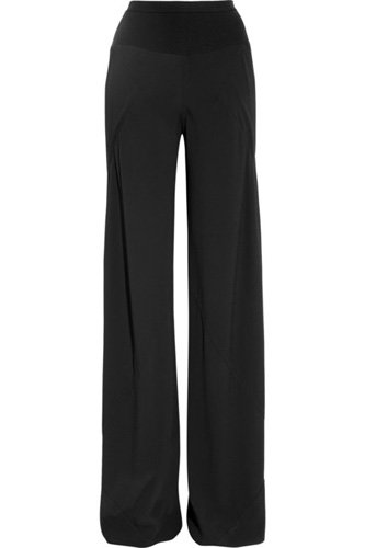 Rick Owens Crepe Palazzo Pants