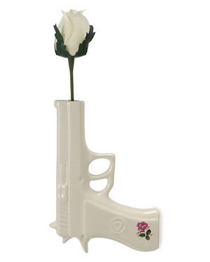 Wall Mounted Gun Vase