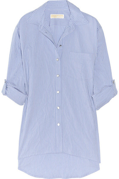 Michael Michael Kors Oversized Striped Shirt