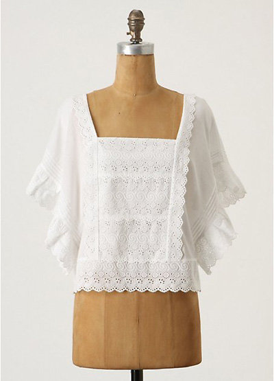 Eyelet Wings Blouse