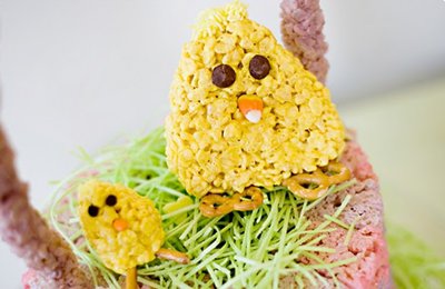 Rice Krispie Chicks