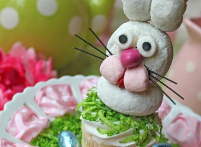 Easter Bunny Cupcakes