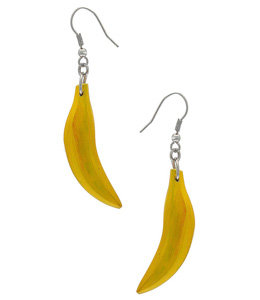 Topshop Banana Drop Earrings