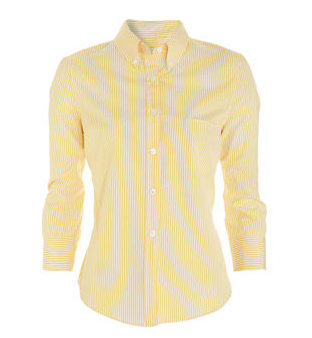 Boy. by Band of Outsiders Cropped Striped Shirt