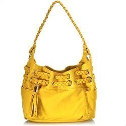 Michael Kors Braided Grommet Shoulder Bag