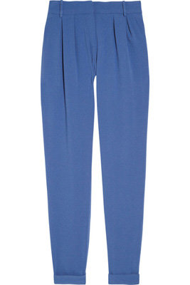 Maje Electeur Cropped Crepe Pants