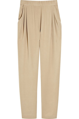 3.1 Phillip Lim Silk-Crepe Harem Pants