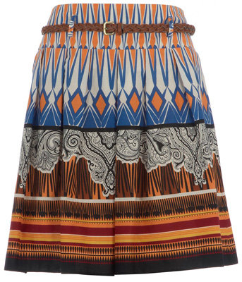 Dorothy Perkins Petite Tribal Print Skirt