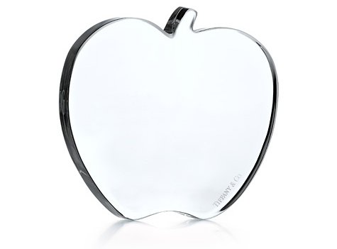 Tiffany Apple Flat Paperweight