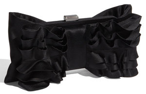 Glint “Ruffle Bow” Frame Clutch