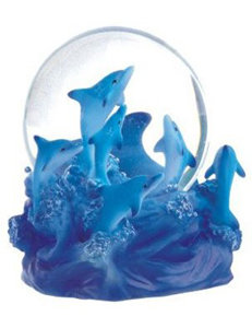 Dolphin Snow Globe