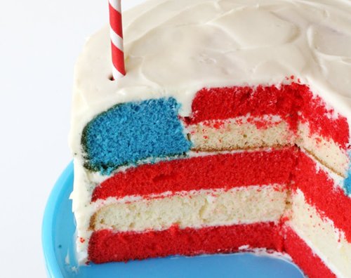 Flag Cake 2