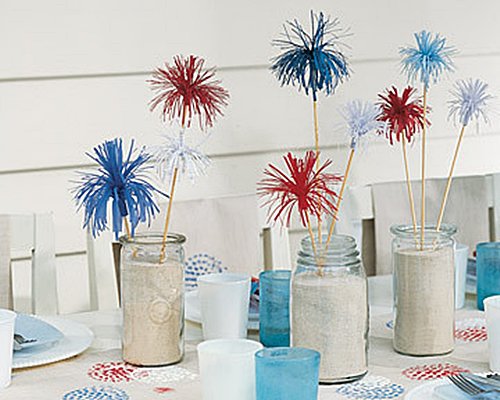 Firework Pom-poms