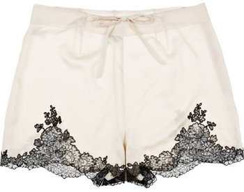 Carine Gilson Egérie Silk-satin Shorts