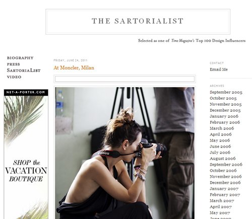 the Sartorialist