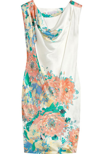 Paul & Joe Sister Lola Printed Silk-Satin Dress