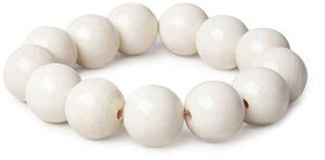 Saskia Diez Wood Bead Bracelet