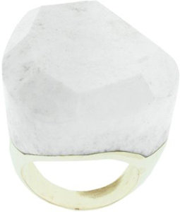 Lola Rose Ivory Jasper Irregular Ring