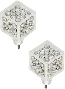 Topshop Dice Stud Earrings