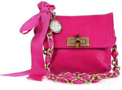 Lanvin Mini Pop Leather Shoulder Bag