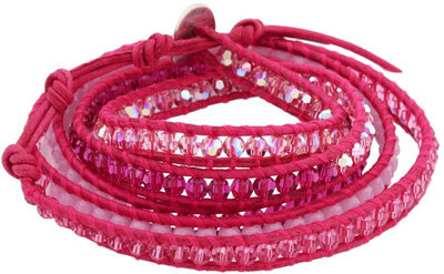 Chan Luu Crystal Mix Wrap Bracelet