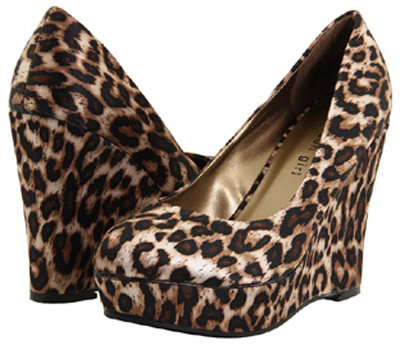 Madden Girl Leopard Print Wedge