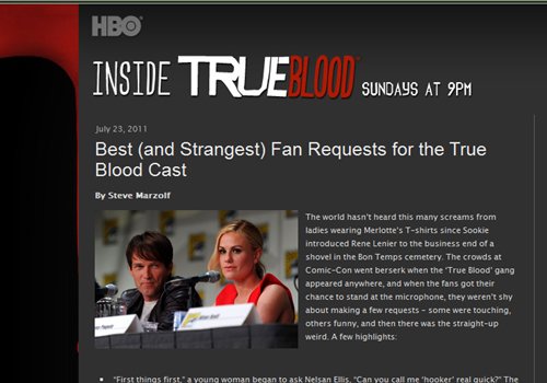 inside True Blood