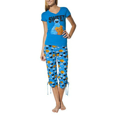 Sesame Street Cookie Monster PJ Set