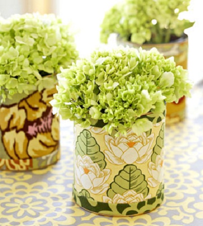 Fabric Centerpieces...