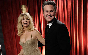 Goldie Hawn and Kurt Russell