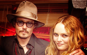 Johnny Depp and Vanessa Paradis