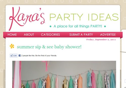 Kara's Party Ideas