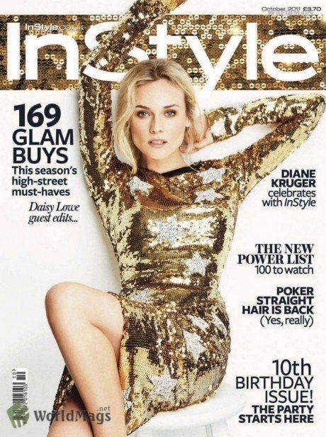 Diane Kruger for Instyle UK