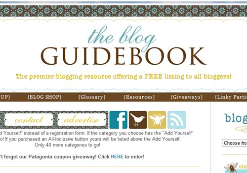 the Blog Guidebook