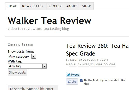 Walker Tea Review