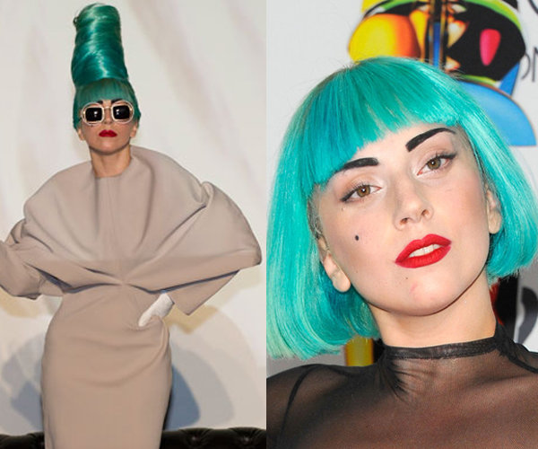 Gaga Goes Teal