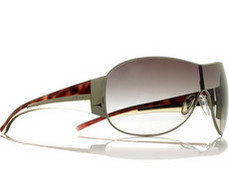 Prada Silver Rimmed Sunglasses