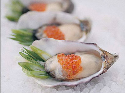 Oysters ...